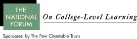 National Forum on College Level Learning Logo